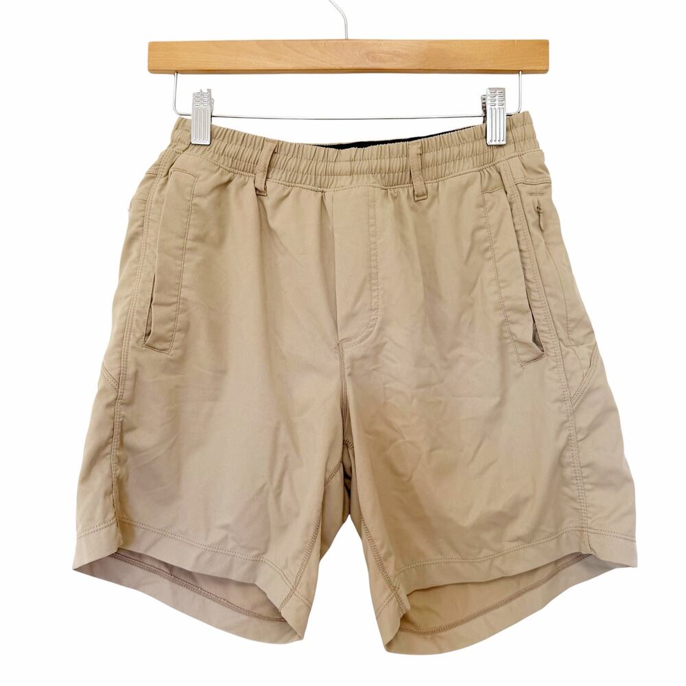 Birddogs Tan Elastic Waist Shorts Sz S